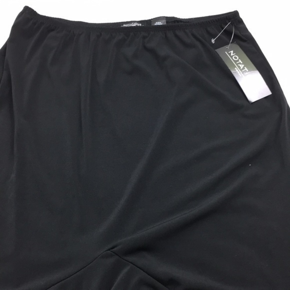 Notations Black Ruffle Hem Skirt - Picture 10 of 16